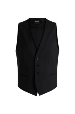 Hugo boss on sale black waistcoat