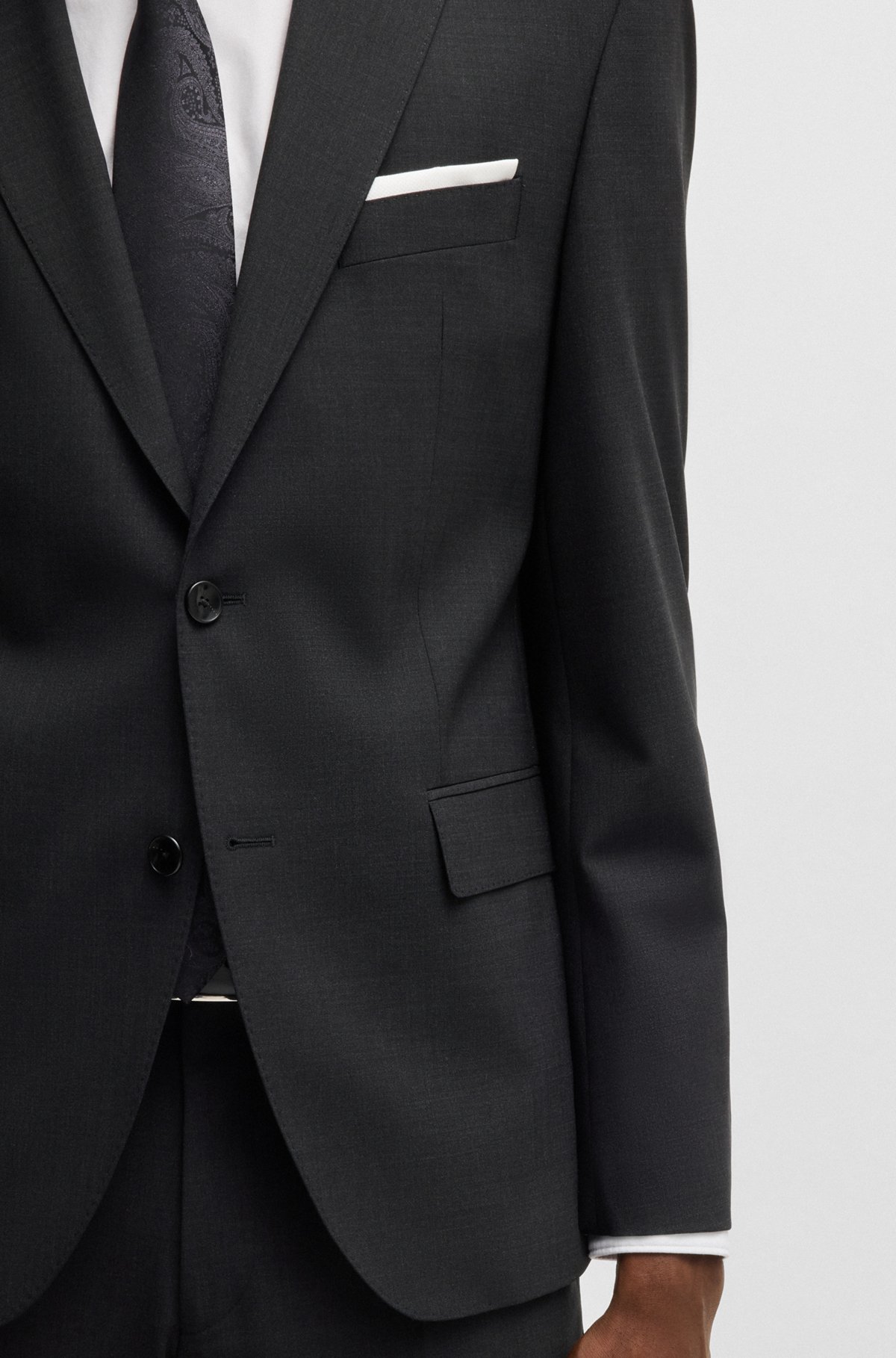 BOSS - レギュラーフィット スーツジャケット ストレッチ BOSS - レギュラーフィット スーツジャケット ストレッチ