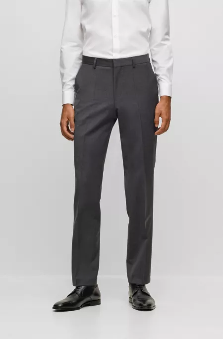 Formal trousers in a wool blend