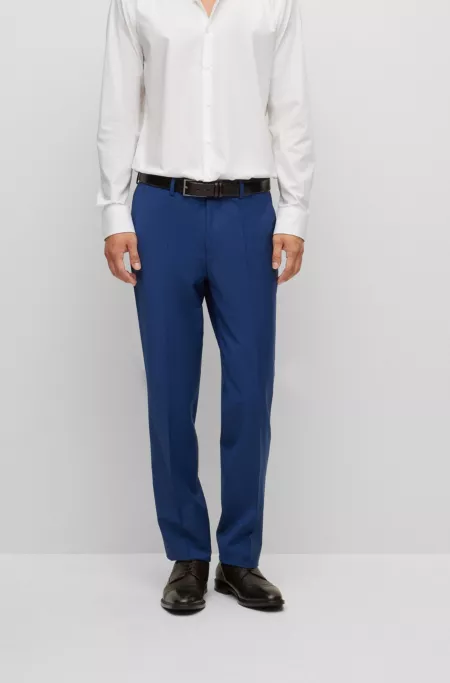 Formal trousers in a wool blend