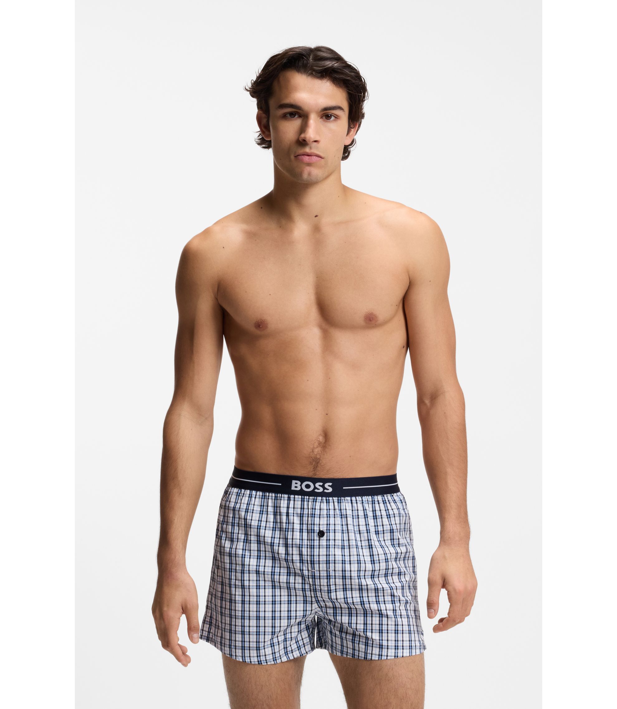 BOSS 2P Boxer Shorts EW 10269547 01, Pigiama_Pant Uomo