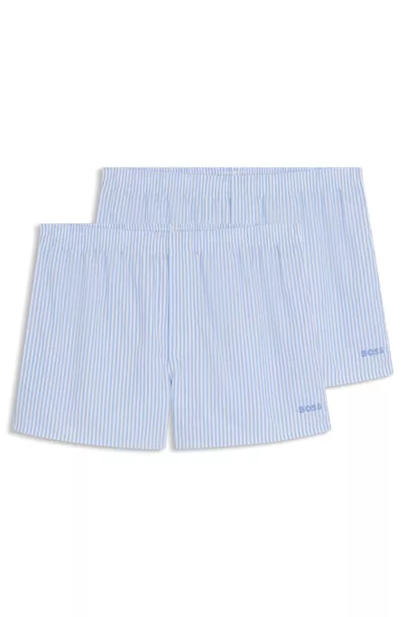 2-pack cotton pyjama shorts