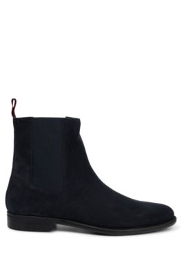 hugo boss chelsea boots suede