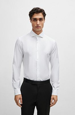 hugo boss double cuff shirt