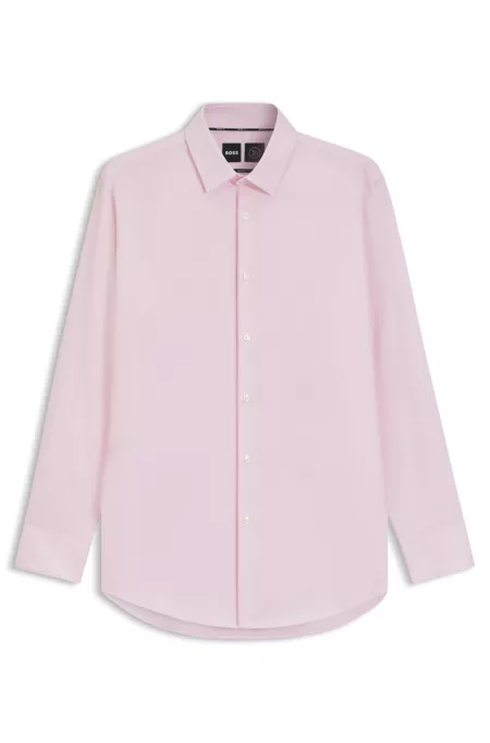 Slim-fit cotton shirt