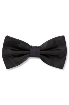 Italian-made bow tie in silk jacquard