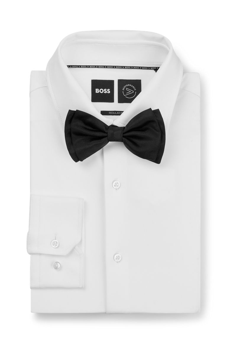 hugoboss.com | Silk bow tie and cummerbund gift set