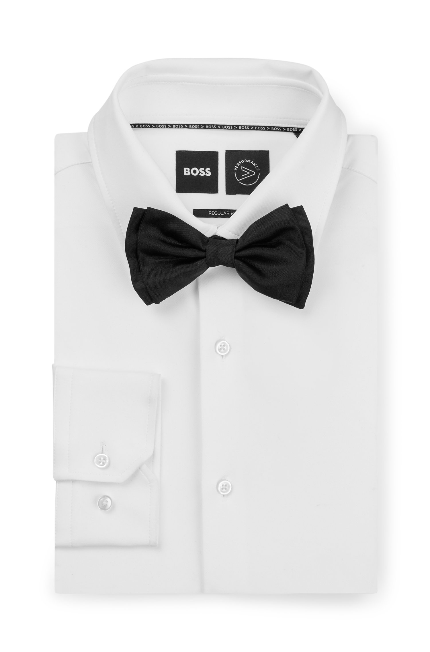 Boss Silk bow tie and cummerbund gift set flugor herr – bild 2