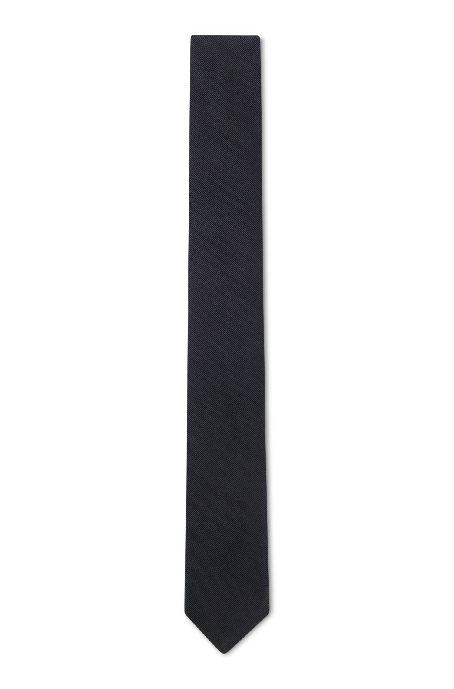Boss Italian-made tie in pure-silk jacquard slipsar herr
