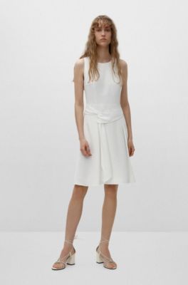 hugo boss white dress