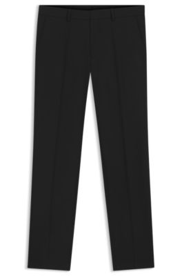 BOSS - Regular-fit trousers in stretch virgin wool