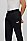 BOSS 博斯撞色徽标装饰棉质混纺运动裤,  001_Black