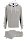 BOSS 博斯徽标细节装饰棉质混纺居家运动套装,  033_Medium Grey