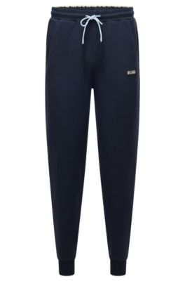BOSS - Cotton-blend tracksuit bottoms 