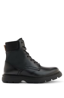 Black Mens Shoes Boots Formal and smart boots HUGO Graham_cheb_pp Chelsea Boot in Black 1 for Men 