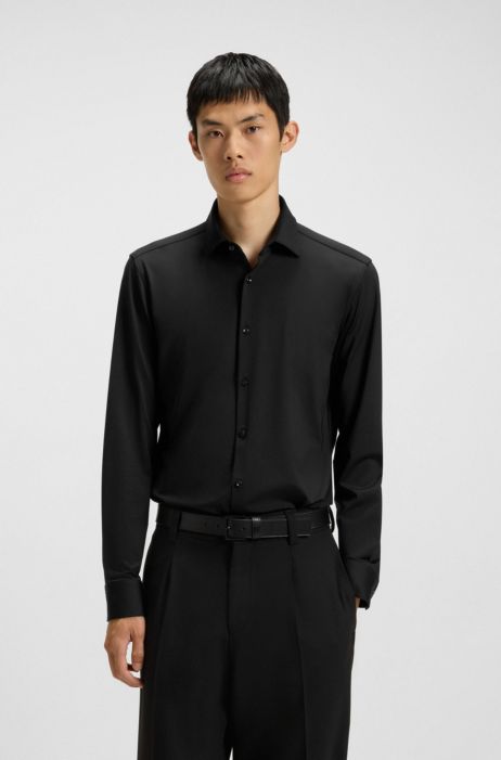 hugo boss performance slim fit