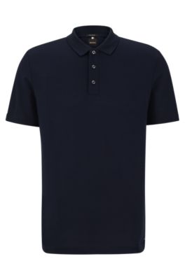hugo boss silk polo shirt