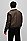 HUGO 雨果常规版型毛绒饰边皮革机车夹克外套,  202_Dark Brown