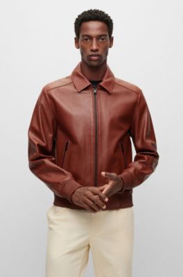 boss leather jackets