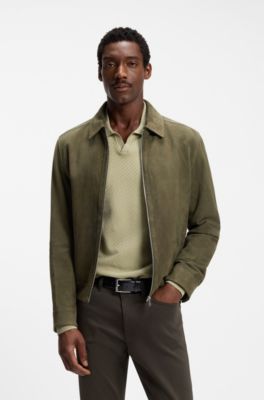 Italian-made belt with branded buckle, Black