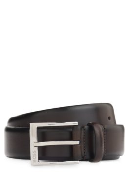 Italian-made leather belt