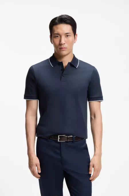 Italian-made belt with branded buckle