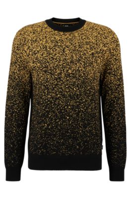 Black and outlet gold boss jumper