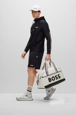 Hugo Boss BOSS x Matteo Berrettini logo hooded sweatshirt in