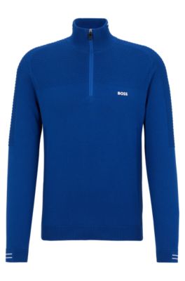 Hugo boss top sweater blue