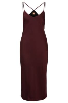 hugo boss burgundy dress Hugo Boss | Dresses | Hugo Boss Burgundy Sheath Dress Over The Knee