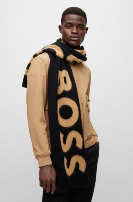 Finos pañuelos bufandas de calidad HUGO BOSS hombre