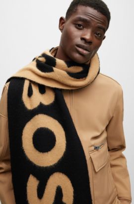 Finos pañuelos bufandas de calidad HUGO BOSS hombre