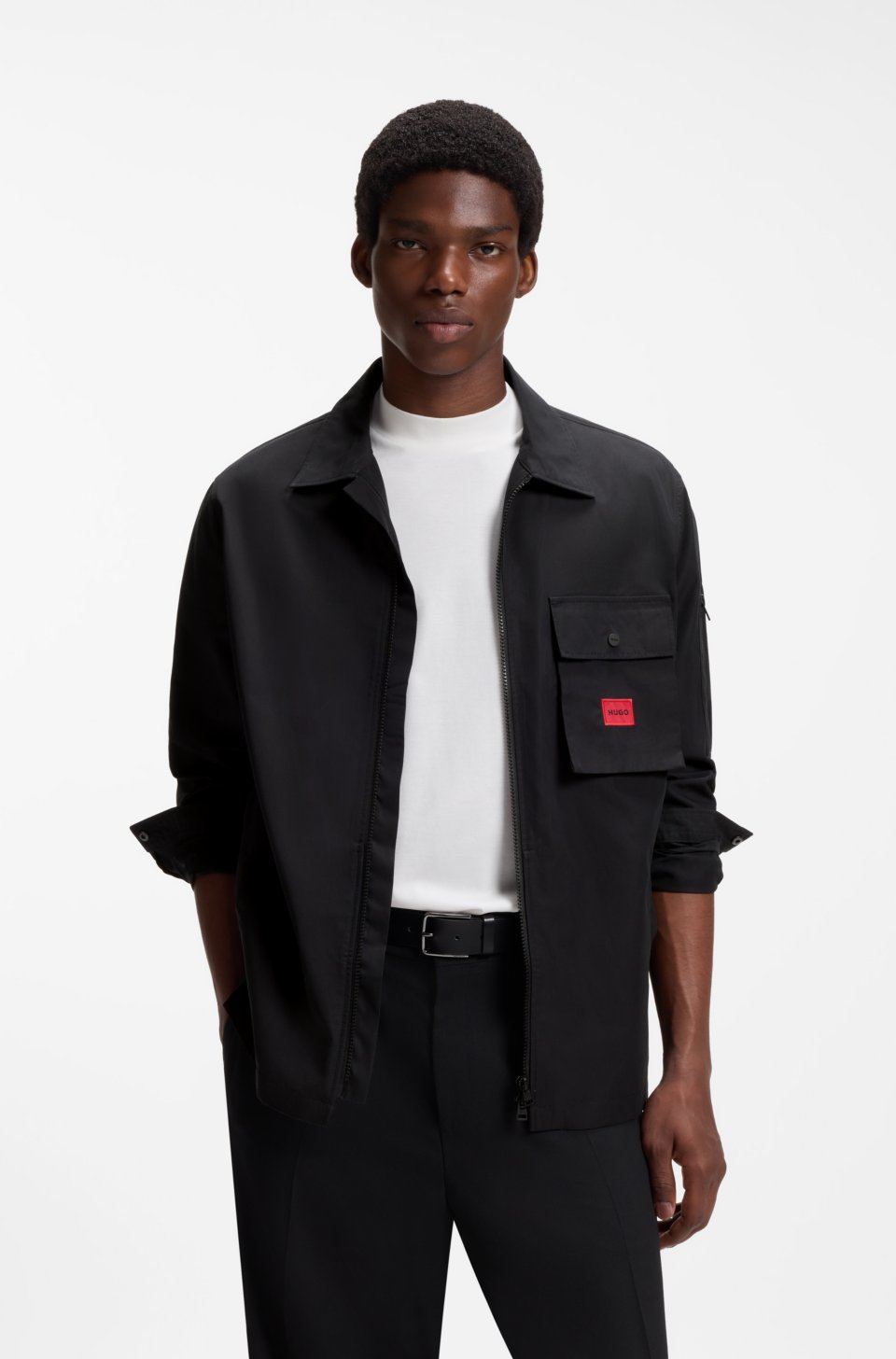 Canvas overshirt