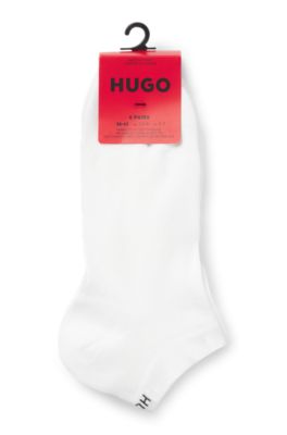 Six-pack of socks in a cotton blend, White