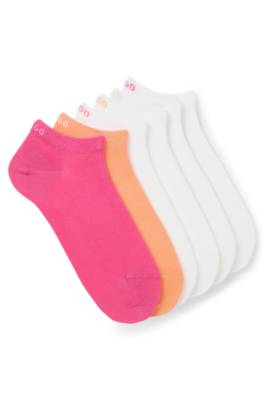 Six-pack of socks in a cotton blend