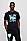 BOSS 博斯徽标装饰涂鸦艺术风图案平纹针织棉质 T 恤,  001_Black