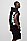 BOSS 博斯艺术风涂鸦徽标装饰宽松版型无袖棉质连帽衫,  001_Black