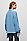 BOSS 博斯真丝帆布系带领口宽松版型女士衬衫,  474_Open Blue