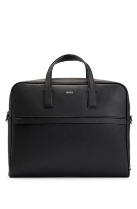 in Black for Men Mens Bags Briefcases and laptop bags BOSS by HUGO BOSS Helious_slim Doc C Laptop Bag Os 