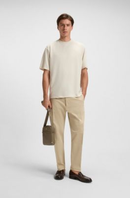 Reporter bag with signature stripe and logo detail, Khaki