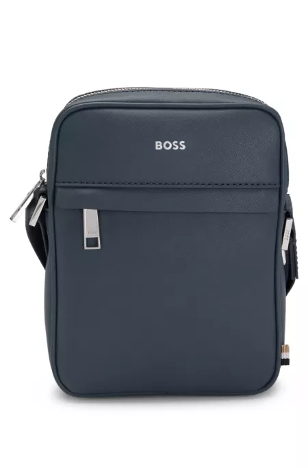 Logo-strap reporter bag