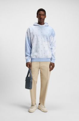 Reporter bag with signature stripe and logo detail, Blue