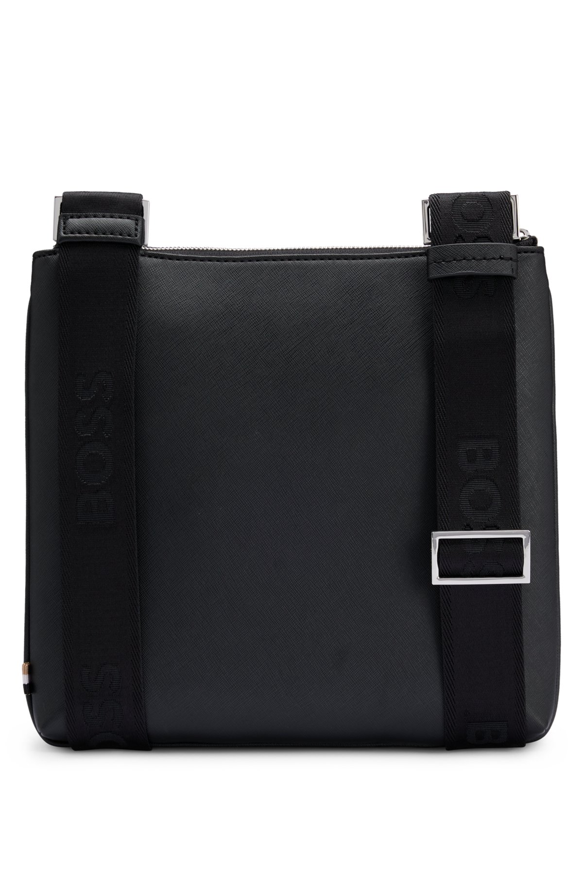 BOSS - Envelope bag with signature stripe and logo detail