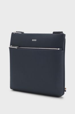 Envelope bag with foil-print logo, Light Blue