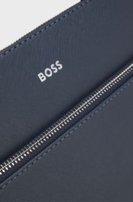 Envelope bag with foil-print logo, Light Blue