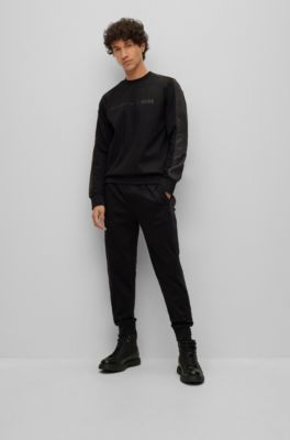 hugo boss black and gold tracksuit bottoms