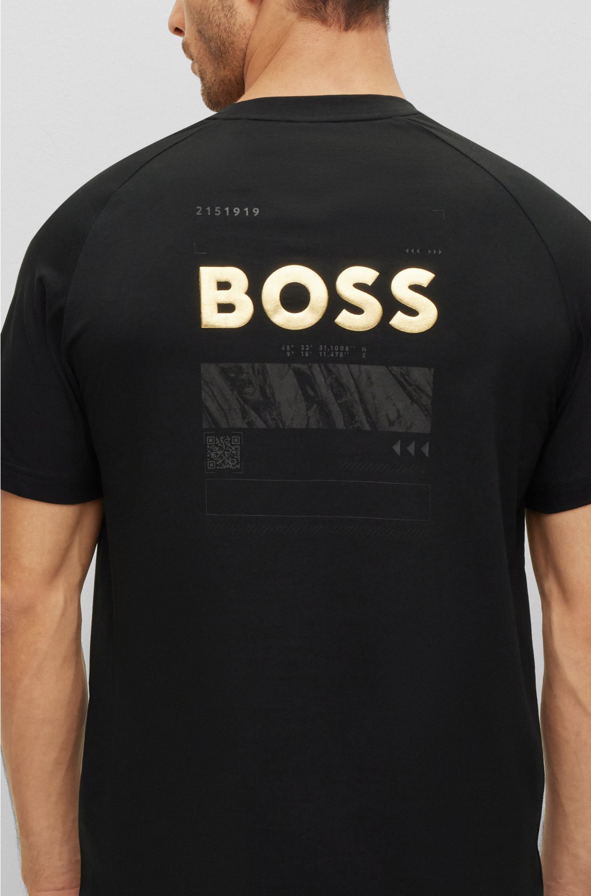 BOSS - T-shirt with artwork