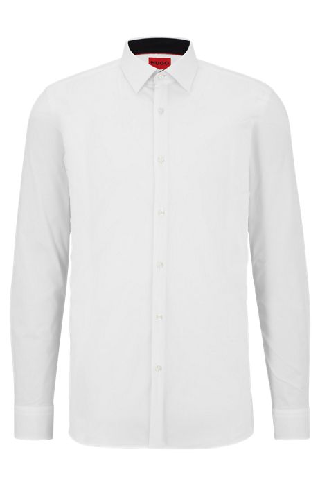 Zara Camicia Bianco 38 sconto 58% MODA UOMO Camicie & T-shirt Tailored fit 