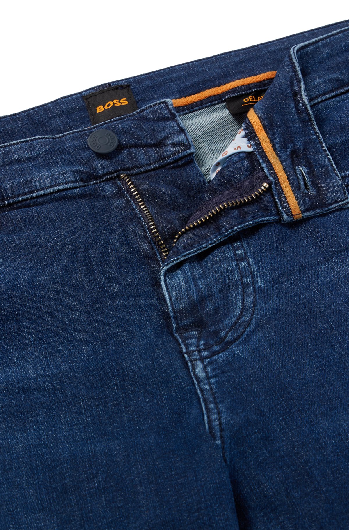 BOSS - jeans dark-blue supreme-movement