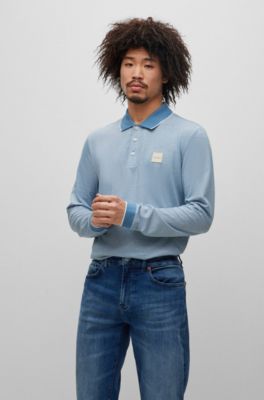 hugo boss long sleeve polo